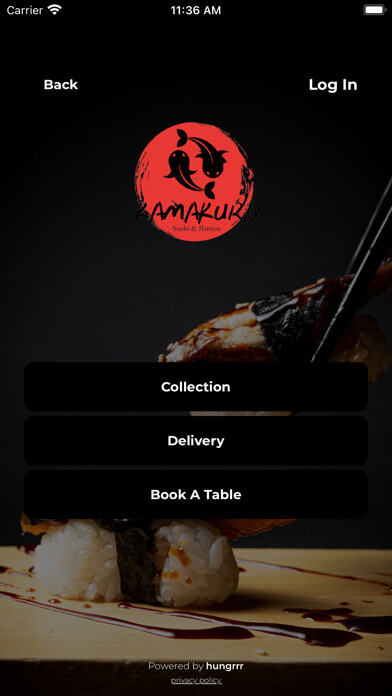 Emulate iPhone app Kamakura Sushi & Ramen using MyAndroid Emulate iPhone app Kamakura Sushi & Ramen using MyAndroid