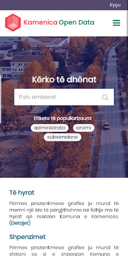 Run android online APK Kamenica OpenData from MyAndroid or emulate Kamenica OpenData using MyAndroid