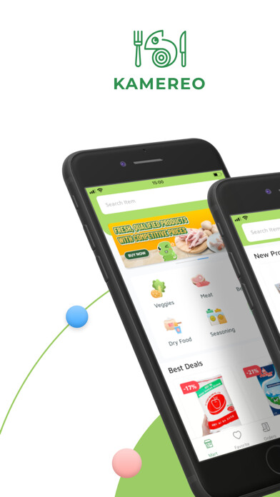 Emulate iPhone app Kamereo #1 Food Supplier using MyAndroid