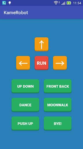 Run android online APK Kame Robot - WIFI Control Application from MyAndroid or emulate Kame Robot - WIFI Control Application using MyAndroid Run android online APK Kame Robot - WIFI Control Application from MyAndroid or emulate Kame Robot - WIFI Control Application using MyAndroid