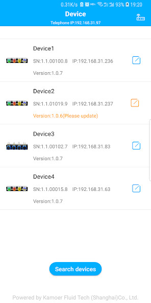 Emulate iPhone app KamoerPumps using MyAndroid
