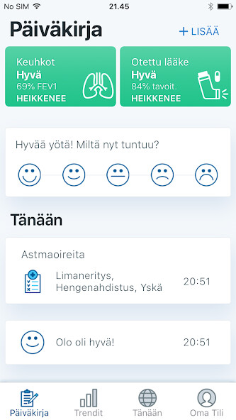 Run android online APK KAMU Asthma from MyAndroid or emulate KAMU Asthma using MyAndroid