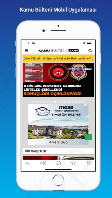 Emulate iPhone app Kamu Bülteni using MyAndroid Emulate iPhone app Kamu Bülteni using MyAndroid