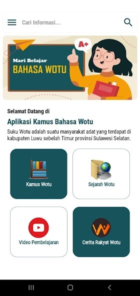 Run android online APK Kamus Bahasa Wotu from MyAndroid or emulate Kamus Bahasa Wotu using MyAndroid Run android online APK Kamus Bahasa Wotu from MyAndroid or emulate Kamus Bahasa Wotu using MyAndroid