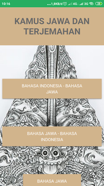 Run android online APK Kamus Jawa Dan Terjemahan from MyAndroid or emulate Kamus Jawa Dan Terjemahan using MyAndroid Run android online APK Kamus Jawa Dan Terjemahan from MyAndroid or emulate Kamus Jawa Dan Terjemahan using MyAndroid