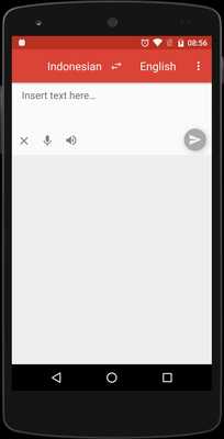 Emulate Android APK Kamusku Translator