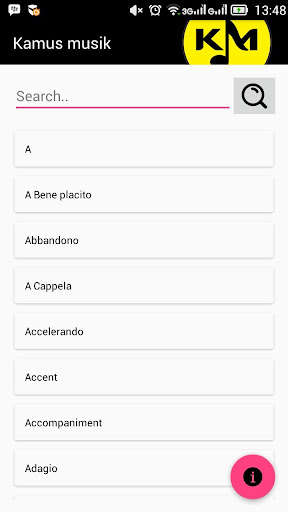 Run android online APK Kamus Musik Offline from MyAndroid or emulate Kamus Musik Offline using MyAndroid Run android online APK Kamus Musik Offline from MyAndroid or emulate Kamus Musik Offline using MyAndroid