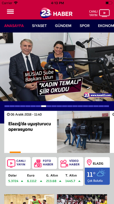 Emulate iPhone app Kanal 23 using MyAndroid Emulate iPhone app Kanal 23 using MyAndroid