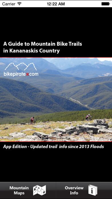 Emulate iPhone app Kananaskis Country MTB Trails using MyAndroid Emulate iPhone app Kananaskis Country MTB Trails using MyAndroid