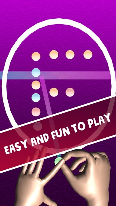 Emulate iPhone app Kanche Marbles 3D Challenge using MyAndroid