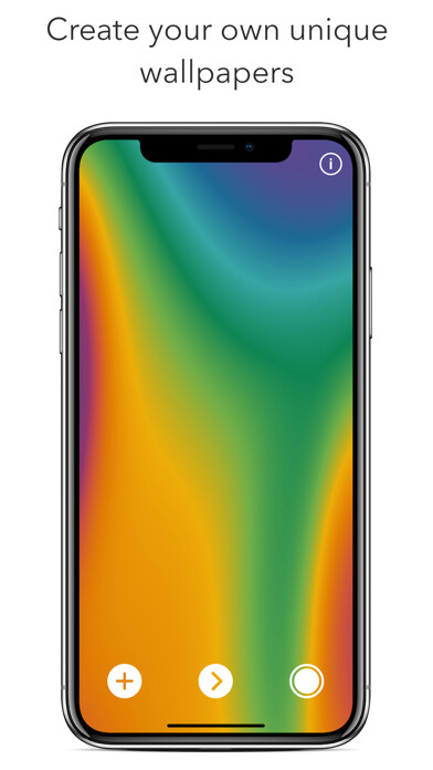 Emulate iPhone app Kandinsky.io Wallpapers using MyAndroid