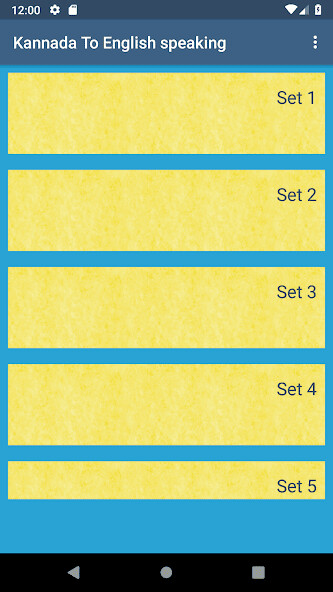 Run android online APK Kannada to English Speaking from MyAndroid or emulate Kannada to English Speaking using MyAndroid