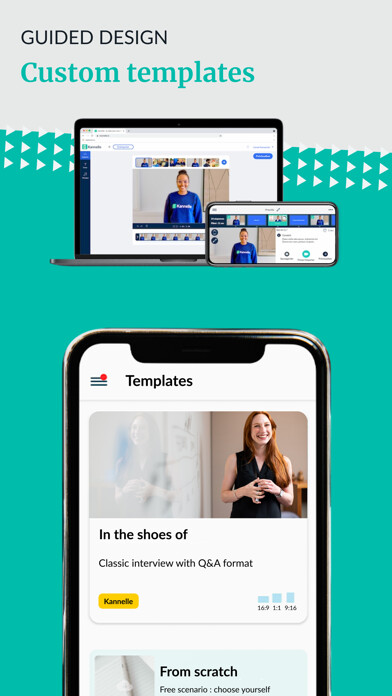 Emulate iPhone app Kannelle - Corporate videos using MyAndroid Emulate iPhone app Kannelle - Corporate videos using MyAndroid
