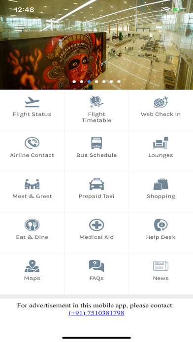Emulate iPhone app Kannur International Airport using MyAndroid Emulate iPhone app Kannur International Airport using MyAndroid