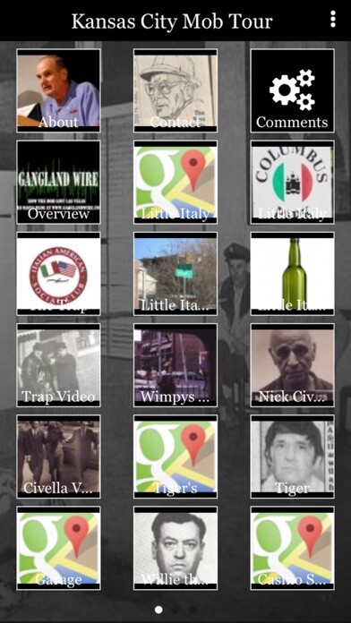 Emulate iPhone app Kansas City Mob Tour using MyAndroid Emulate iPhone app Kansas City Mob Tour using MyAndroid
