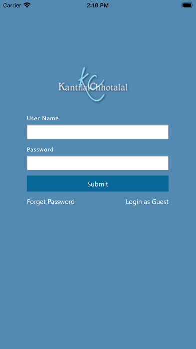 Emulate iPhone app Kantilal Chhotalal using MyAndroid Emulate iPhone app Kantilal Chhotalal using MyAndroid