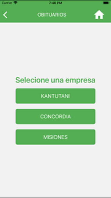 Emulate iPhone app Kantutani Parques Cementerios using MyAndroid Emulate iPhone app Kantutani Parques Cementerios using MyAndroid