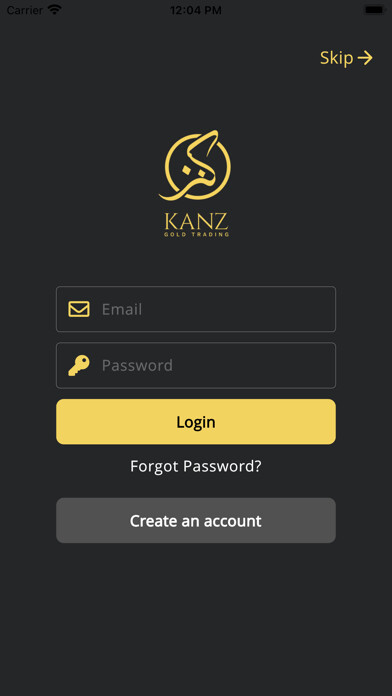 Emulate iPhone app Kanz Gold using MyAndroid Emulate iPhone app Kanz Gold using MyAndroid