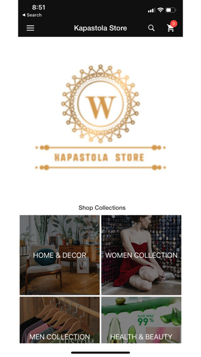 Emulate iPhone app Kapastola Store using MyAndroid Emulate iPhone app Kapastola Store using MyAndroid