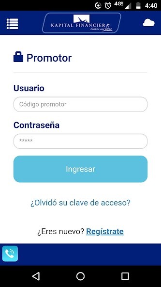Run android online APK Kapital Financiera Promotor from MyAndroid or emulate Kapital Financiera Promotor using MyAndroid Run android online APK Kapital Financiera Promotor from MyAndroid or emulate Kapital Financiera Promotor using MyAndroid