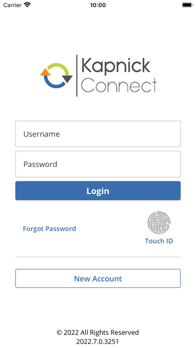 Emulate iPhone app Kapnick Connect using MyAndroid
