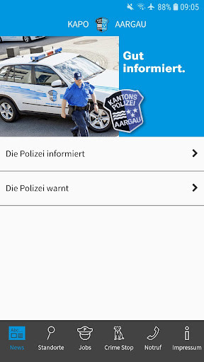 Run android online APK KAPO Aargau from MyAndroid or emulate KAPO Aargau using MyAndroid