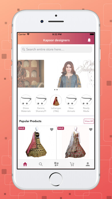 Emulate iPhone app KapoorDesigners.com using MyAndroid