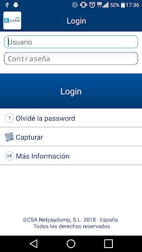 Run android online APK Kapptus PRE from MyAndroid or emulate Kapptus PRE using MyAndroid