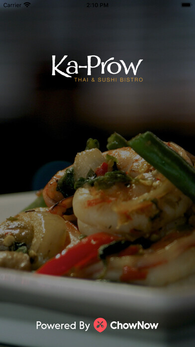 Emulate iPhone app Ka-Prow Thai & Sushi Bistro using MyAndroid Emulate iPhone app Ka-Prow Thai & Sushi Bistro using MyAndroid
