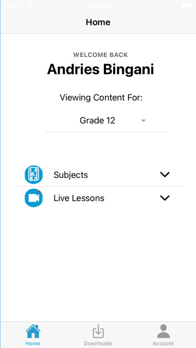 Emulate iPhone app Karabo eLearning using MyAndroid Emulate iPhone app Karabo eLearning using MyAndroid