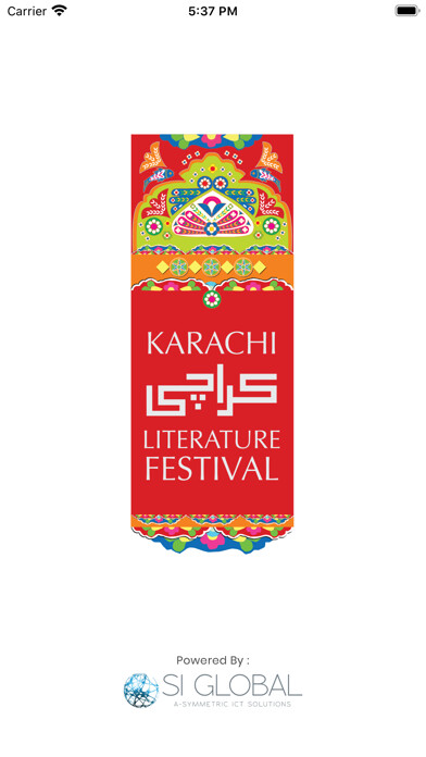 Emulate iPhone app Karachi Literature Festival using MyAndroid