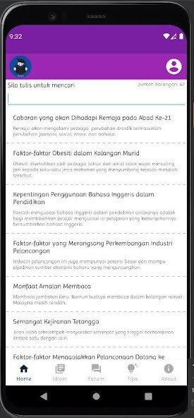 Run android online APK Karangan Cemerlang SPM Lite from MyAndroid or emulate Karangan Cemerlang SPM Lite using MyAndroid