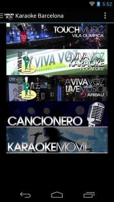 Emulate Android APK Karaoke Barcelona Emulate Android APK Karaoke Barcelona