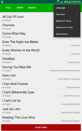 Run android online APK Karaoke Jam XP from MyAndroid or emulate Karaoke Jam XP using MyAndroid