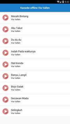 Emulate Android APK Karaoke Offline Via Vallen Emulate Android APK Karaoke Offline Via Vallen