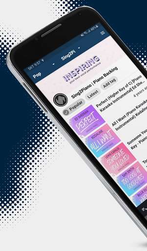 Run android online APK Karaoke - Sing a song (vocal training with music) from MyAndroid or emulate Karaoke - Sing a song (vocal training with music) using MyAndroid