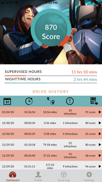 Emulate iPhone app KarChing Driver Education using MyAndroid
