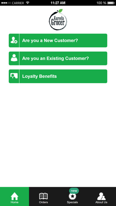 Emulate iPhone app Kareela Grocer Juice Bar using MyAndroid Emulate iPhone app Kareela Grocer Juice Bar using MyAndroid