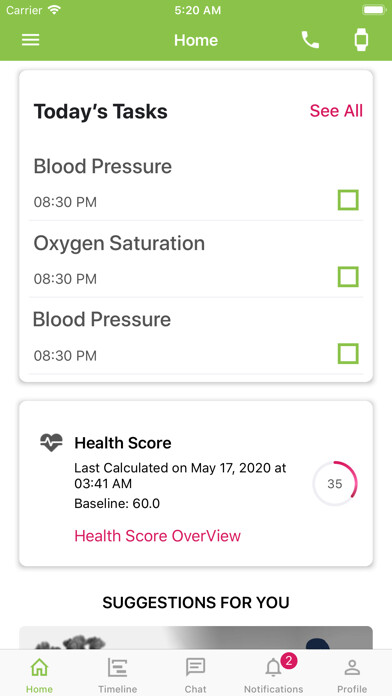 Emulate iPhone app KareHealth using MyAndroid