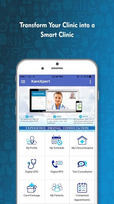 Emulate iPhone app KareXpert For Doctor using MyAndroid Emulate iPhone app KareXpert For Doctor using MyAndroid