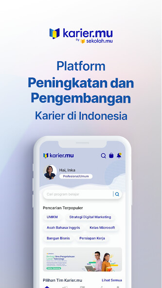 Run android online APK Karier.mu by Sekolah.mu - Prof from MyAndroid or emulate Karier.mu by Sekolah.mu - Prof using MyAndroid