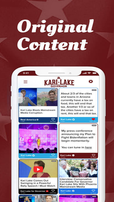 Emulate iPhone app Kari Lake using MyAndroid Emulate iPhone app Kari Lake using MyAndroid