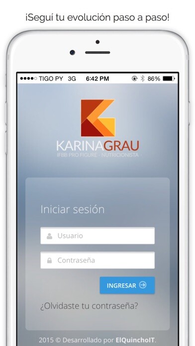 Emulate iPhone app Karina Grau using MyAndroid Emulate iPhone app Karina Grau using MyAndroid
