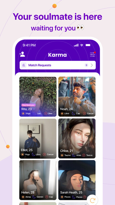 Emulate iPhone app Karma - Astrology Dating using MyAndroid Emulate iPhone app Karma - Astrology Dating using MyAndroid