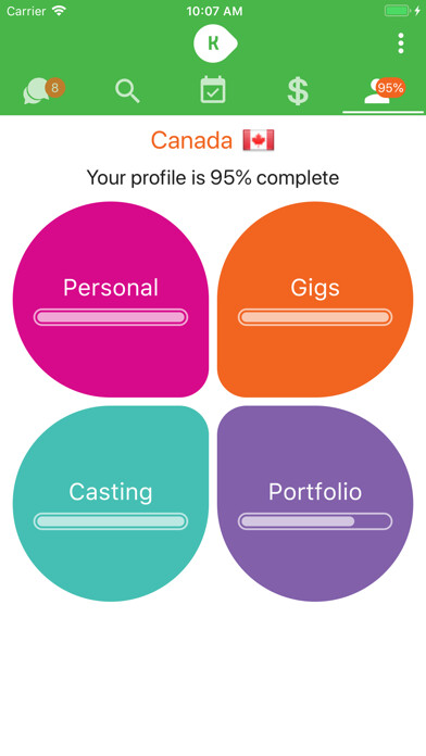 Emulate iPhone app Karma Casting using MyAndroid