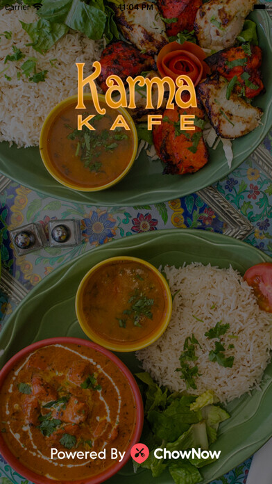 Emulate iPhone app Karma Kafe Indian Bistro using MyAndroid Emulate iPhone app Karma Kafe Indian Bistro using MyAndroid