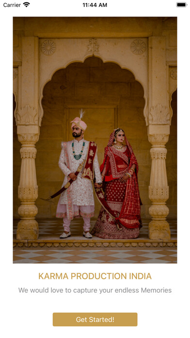 Emulate iPhone app Karma Production India using MyAndroid