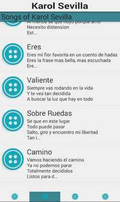 Emulate Android APK Karol Sevilla Songs