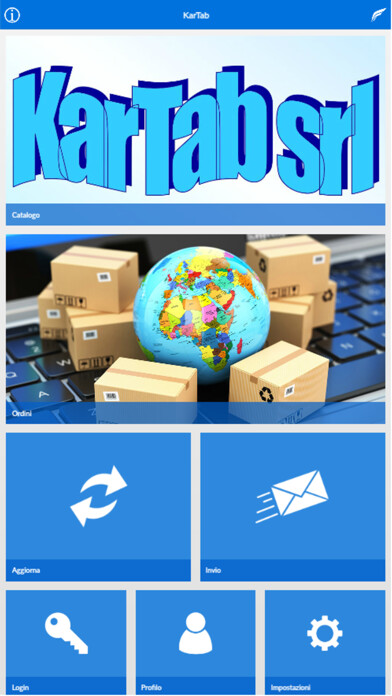 Emulate iPhone app Kartab catalogo prodotti using MyAndroid Emulate iPhone app Kartab catalogo prodotti using MyAndroid