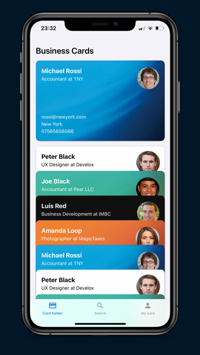 Emulate iPhone app Karta for Business Cards using MyAndroid Emulate iPhone app Karta for Business Cards using MyAndroid